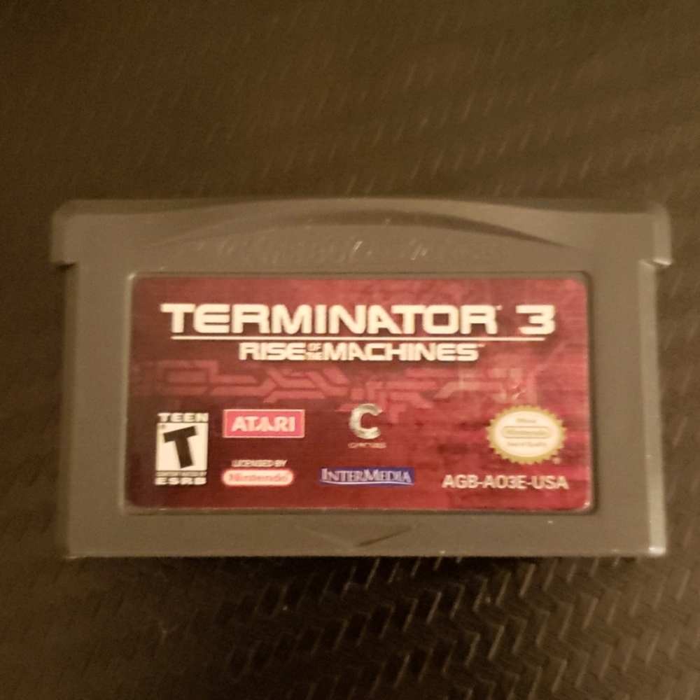 Terminator 3 rise of the machines for Gameboy Advanced